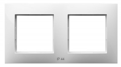 Ramka podwójna do łączników IP-44