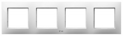 Ramka poczwórna do łączników IP-44