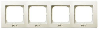 Ramka poczwórna do łączników IP-44 Ramka poczwórna do łączników IP-44