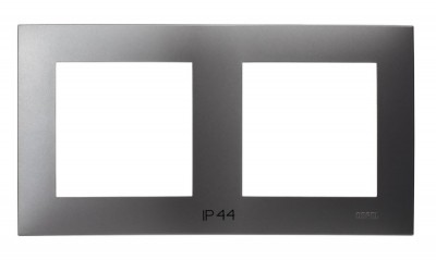 Ramka podwójna do łączników IP-44 Ramka podwójna do łączników IP-44